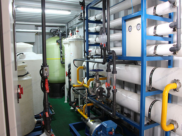 Nedemil-50集装箱海水淡化设备解决沿海居民饮水安全问题